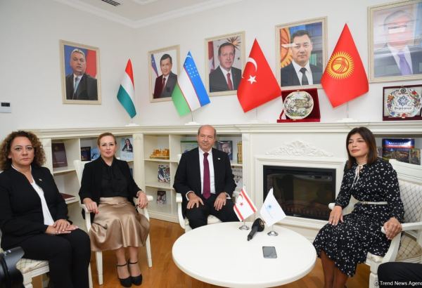 President of Northern Cyprus visits International Turkic Culture and Heritage Foundation (PHOTO)