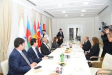 President of Northern Cyprus visits International Turkic Culture and Heritage Foundation (PHOTO)