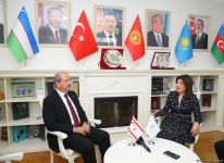 President of Northern Cyprus visits International Turkic Culture and Heritage Foundation (PHOTO)