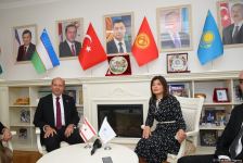 President of Northern Cyprus visits International Turkic Culture and Heritage Foundation (PHOTO)