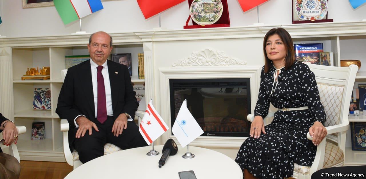 President of Northern Cyprus visits International Turkic Culture and Heritage Foundation (PHOTO)