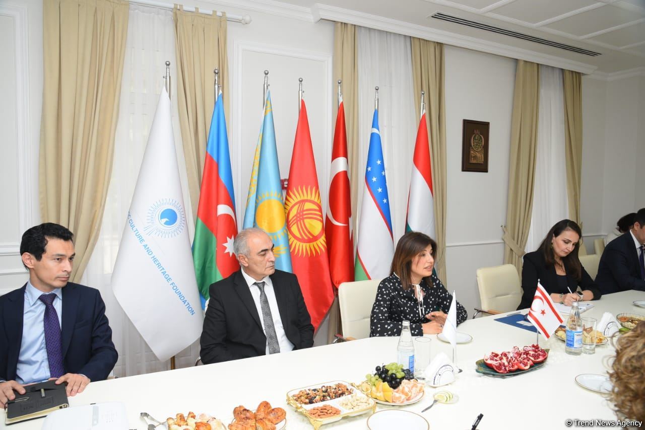 President of Northern Cyprus visits International Turkic Culture and Heritage Foundation (PHOTO)