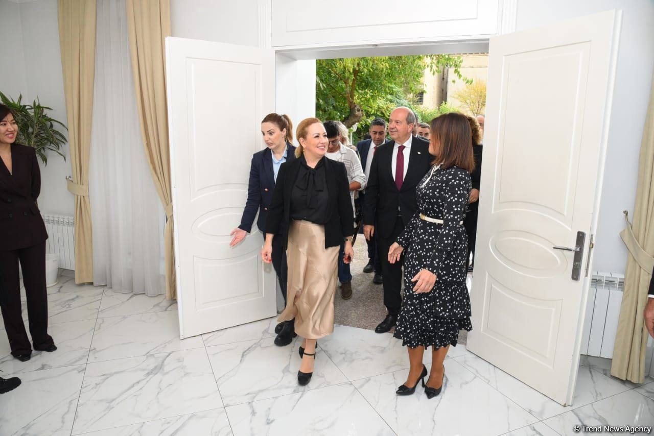 President of Northern Cyprus visits International Turkic Culture and Heritage Foundation (PHOTO)