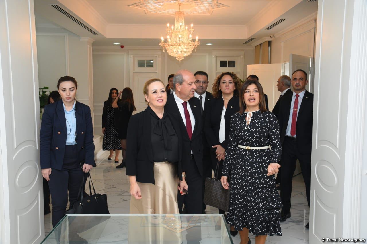 President of Northern Cyprus visits International Turkic Culture and Heritage Foundation (PHOTO)