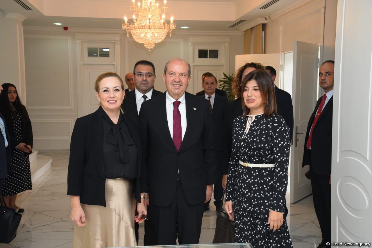President of Northern Cyprus visits International Turkic Culture and Heritage Foundation (PHOTO)
