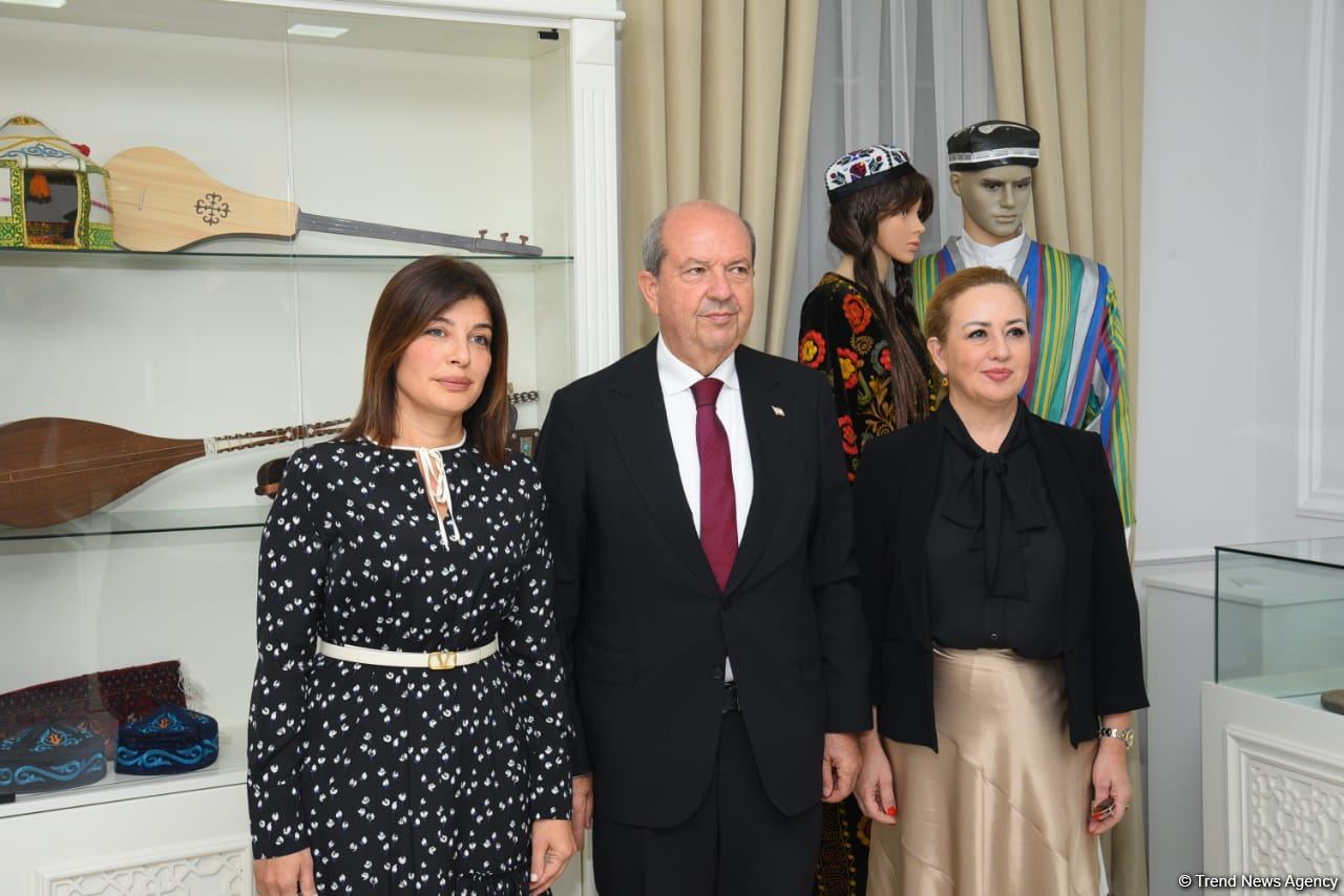 President of Northern Cyprus visits International Turkic Culture and Heritage Foundation (PHOTO)