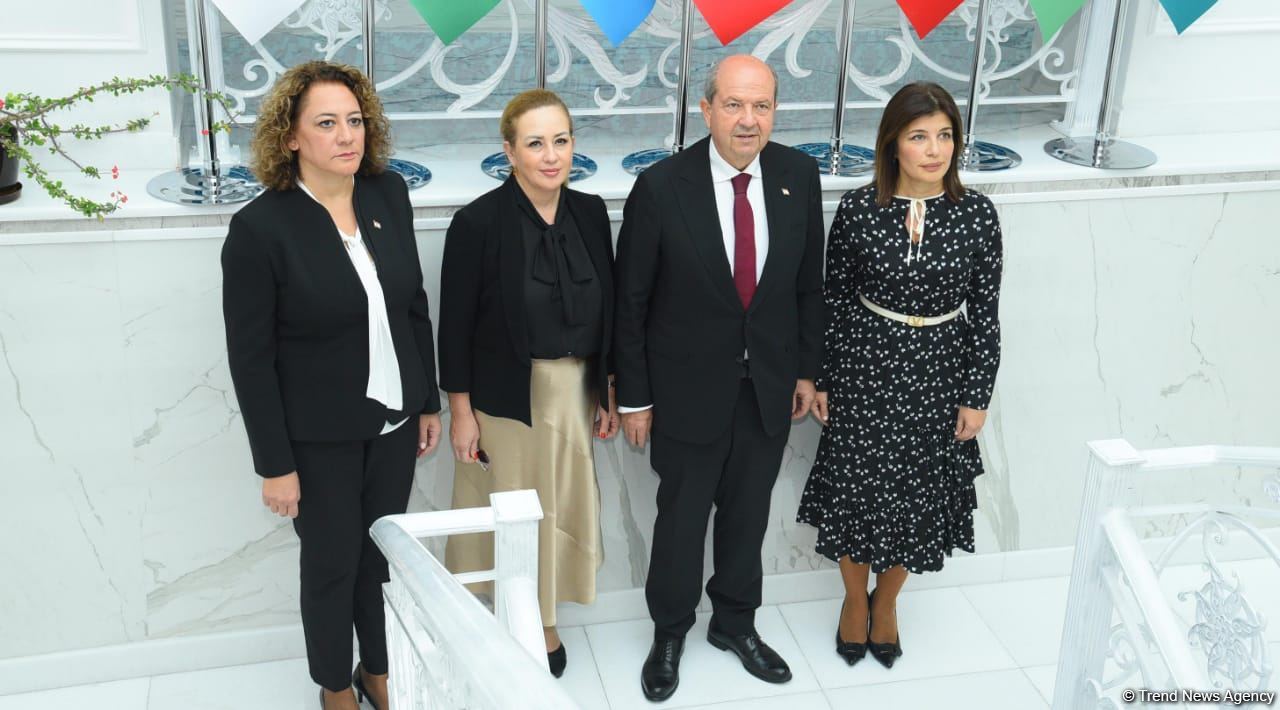 President of Northern Cyprus visits International Turkic Culture and Heritage Foundation (PHOTO)