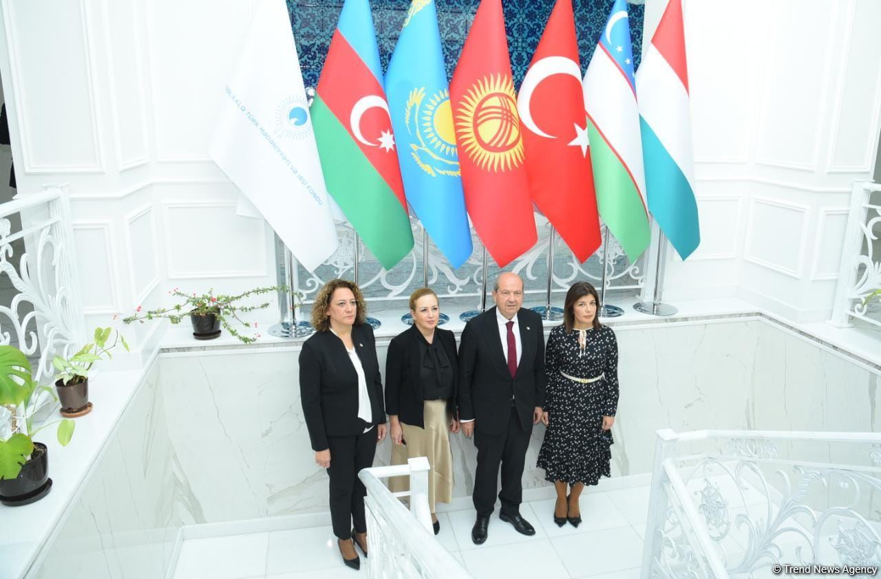 President of Northern Cyprus visits International Turkic Culture and Heritage Foundation (PHOTO)