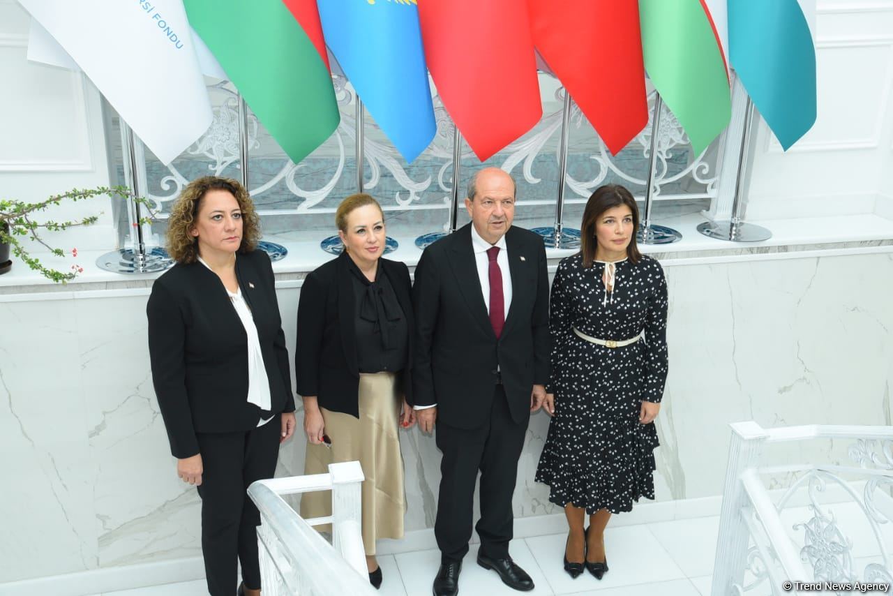 President of Northern Cyprus visits International Turkic Culture and Heritage Foundation (PHOTO)