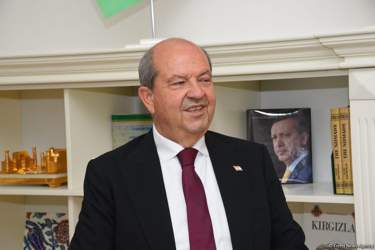 President of Northern Cyprus visits International Turkic Culture and Heritage Foundation (PHOTO)