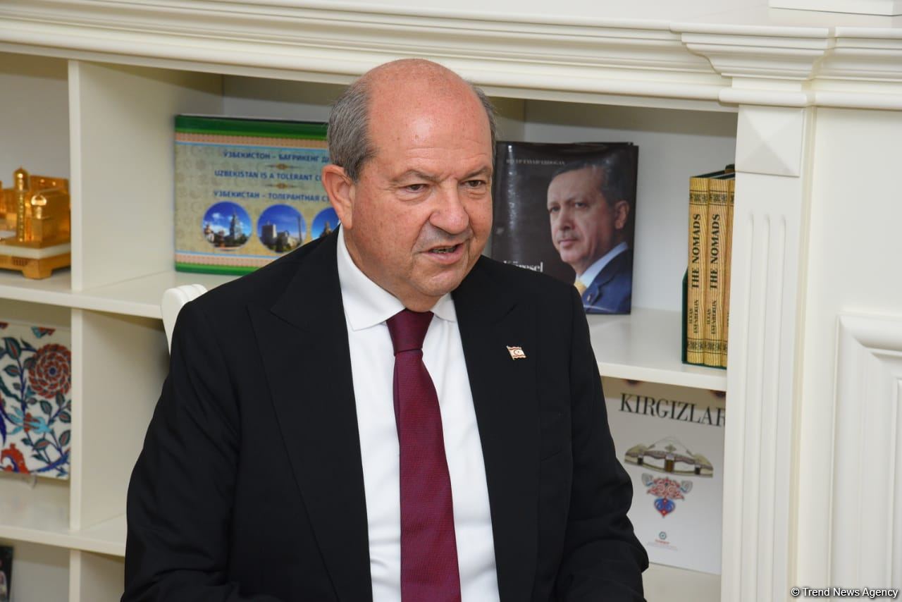 President of Northern Cyprus visits International Turkic Culture and Heritage Foundation (PHOTO)