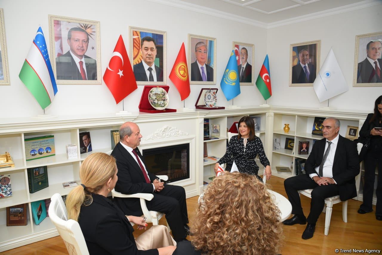 President of Northern Cyprus visits International Turkic Culture and Heritage Foundation (PHOTO)