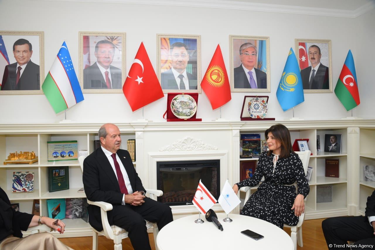 President of Northern Cyprus visits International Turkic Culture and Heritage Foundation (PHOTO)