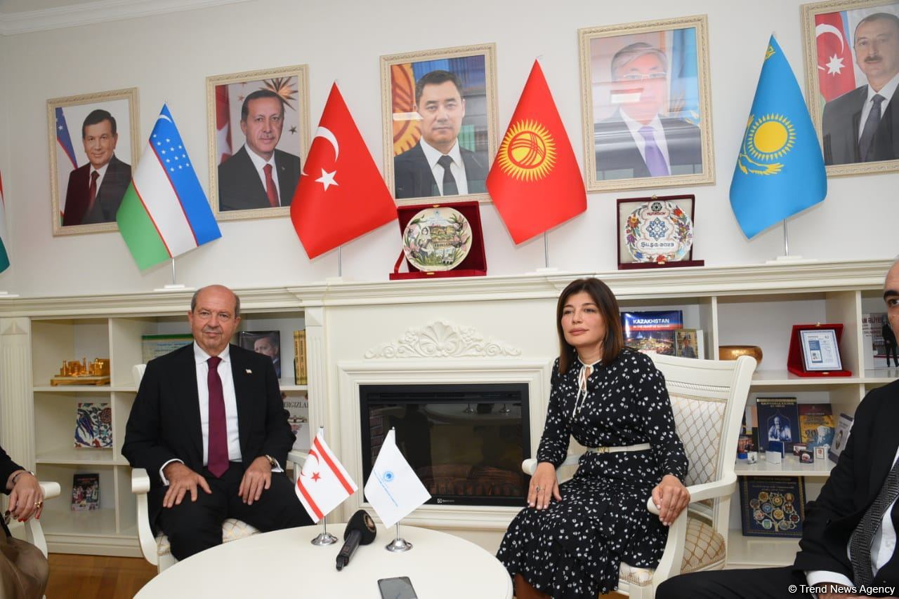 President of Northern Cyprus visits International Turkic Culture and Heritage Foundation (PHOTO)