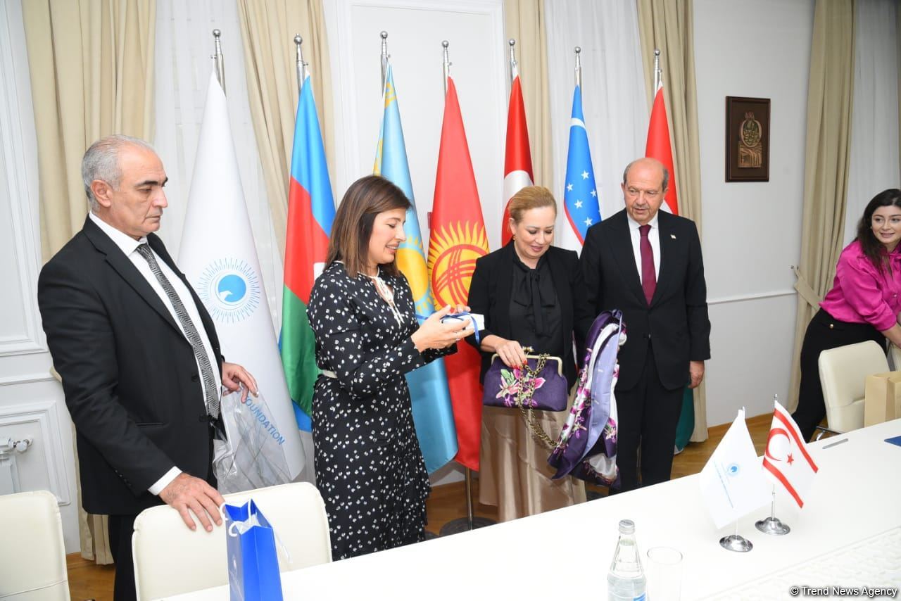 President of Northern Cyprus visits International Turkic Culture and Heritage Foundation (PHOTO)
