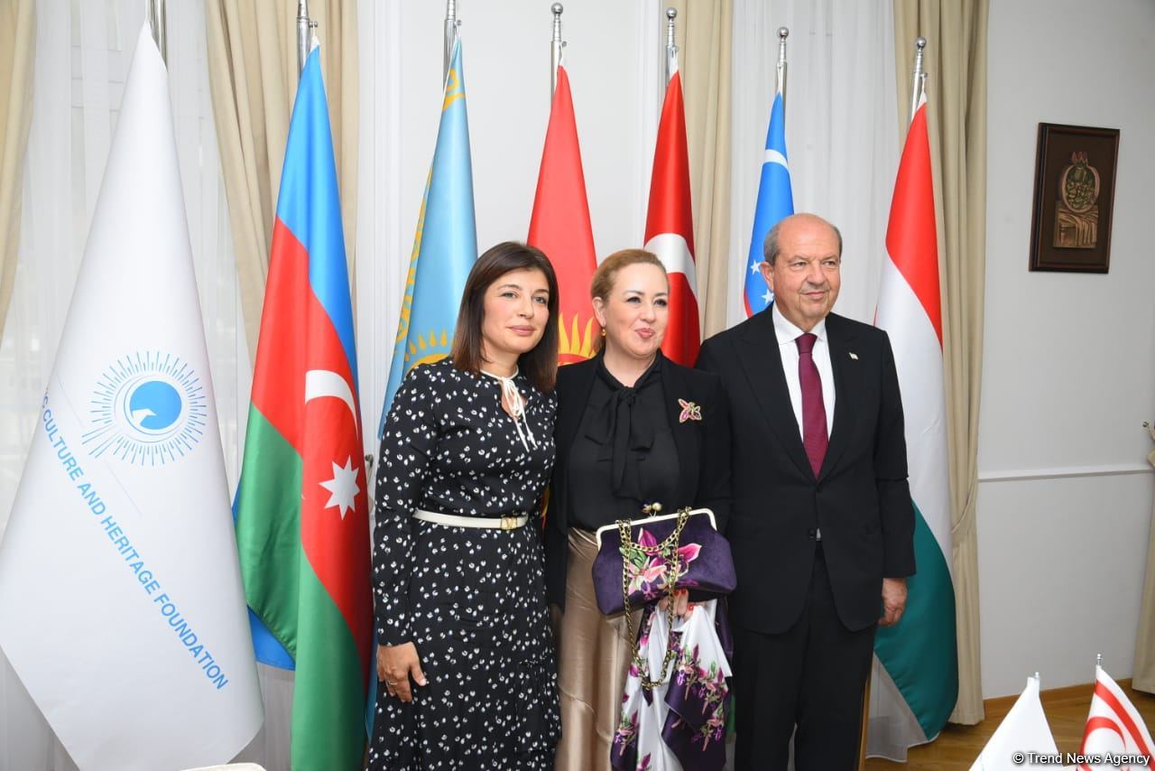 President of Northern Cyprus visits International Turkic Culture and Heritage Foundation (PHOTO)