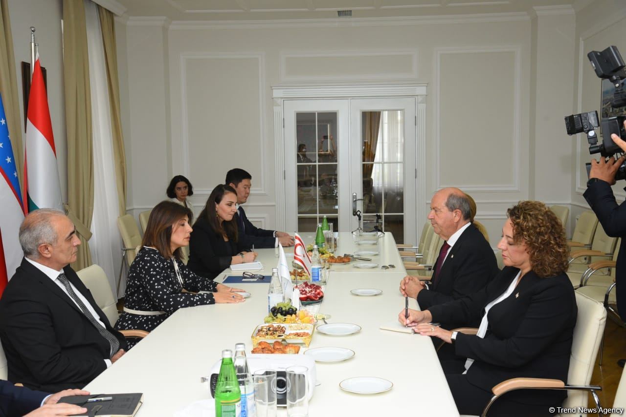 President of Northern Cyprus visits International Turkic Culture and Heritage Foundation (PHOTO)
