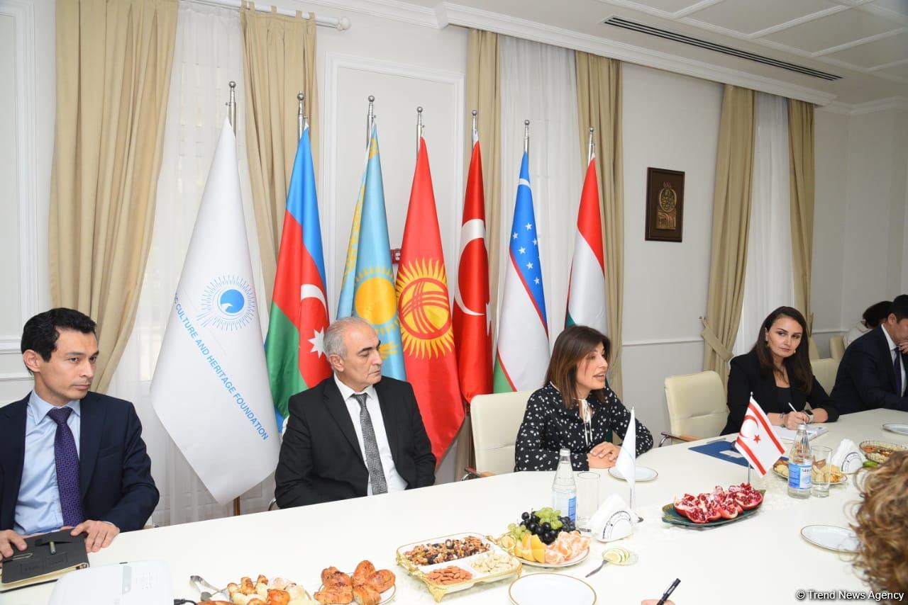 President of Northern Cyprus visits International Turkic Culture and Heritage Foundation (PHOTO)