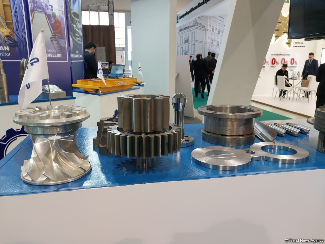 Azerbaijan's Sumgayit Technopark presents goods at "Rebuild Karabakh" international expo (PHOTO)