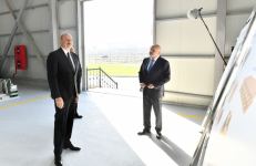 President Ilham Aliyev attends opening and groundbreaking ceremonies of new enterprises in Sumgayit Chemical Industrial Park (PHOTO/VIDEO)
