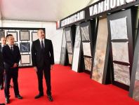 President Ilham Aliyev attends opening and groundbreaking ceremonies of new enterprises in Sumgayit Chemical Industrial Park (PHOTO/VIDEO)