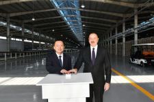 President Ilham Aliyev attends opening and groundbreaking ceremonies of new enterprises in Sumgayit Chemical Industrial Park (PHOTO/VIDEO)