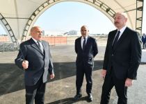 President Ilham Aliyev attends opening and groundbreaking ceremonies of new enterprises in Sumgayit Chemical Industrial Park (PHOTO/VIDEO)