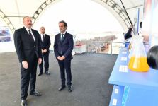 President Ilham Aliyev attends opening and groundbreaking ceremonies of new enterprises in Sumgayit Chemical Industrial Park (PHOTO/VIDEO)