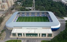 President Ilham Aliyev views conditions created at rebuilt Sumgayit City Stadium (PHOTO/VIDEO)