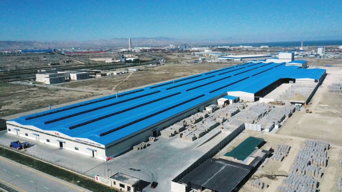 President Ilham Aliyev attends opening and groundbreaking ceremonies of new enterprises in Sumgayit Chemical Industrial Park (PHOTO/VIDEO)