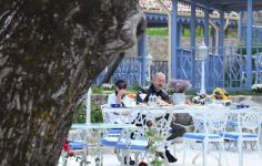 President Ilham Aliyev, First Lady Mehriban Aliyeva attend opening of Yasaman Hotel in Shusha (PHOTO)