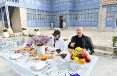 President Ilham Aliyev, First Lady Mehriban Aliyeva attend opening of Yasaman Hotel in Shusha (PHOTO)