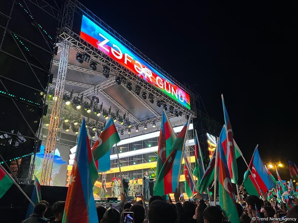 Baku organizes concert in honor of Victory anniversary in Second Karabakh War (PHOTO/VIDEO)