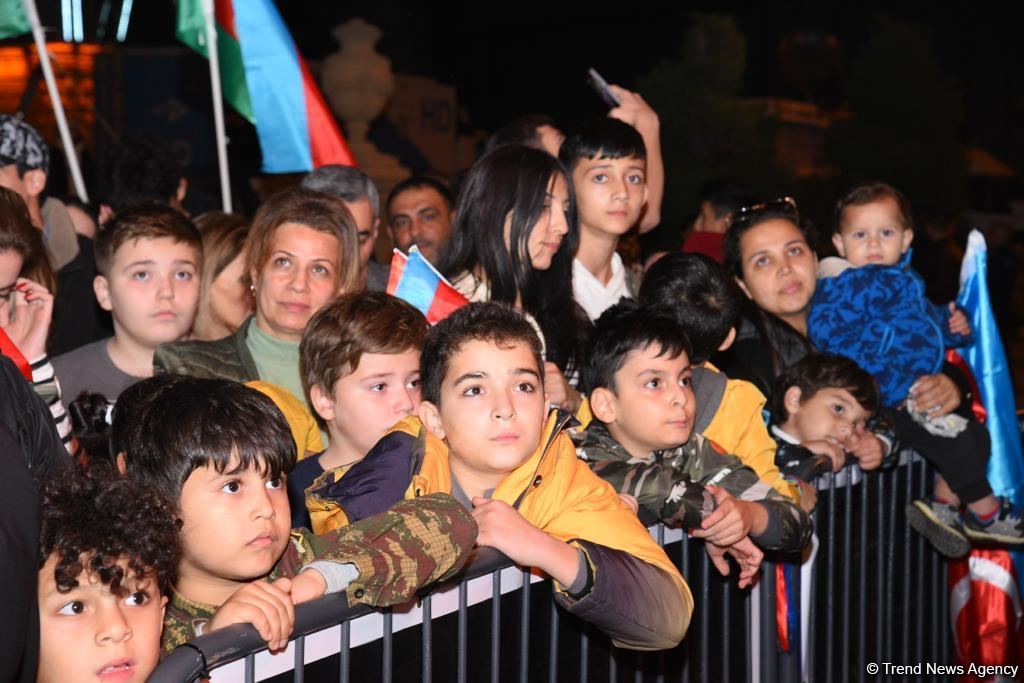 Baku organizes concert in honor of Victory anniversary in Second Karabakh War (PHOTO/VIDEO)