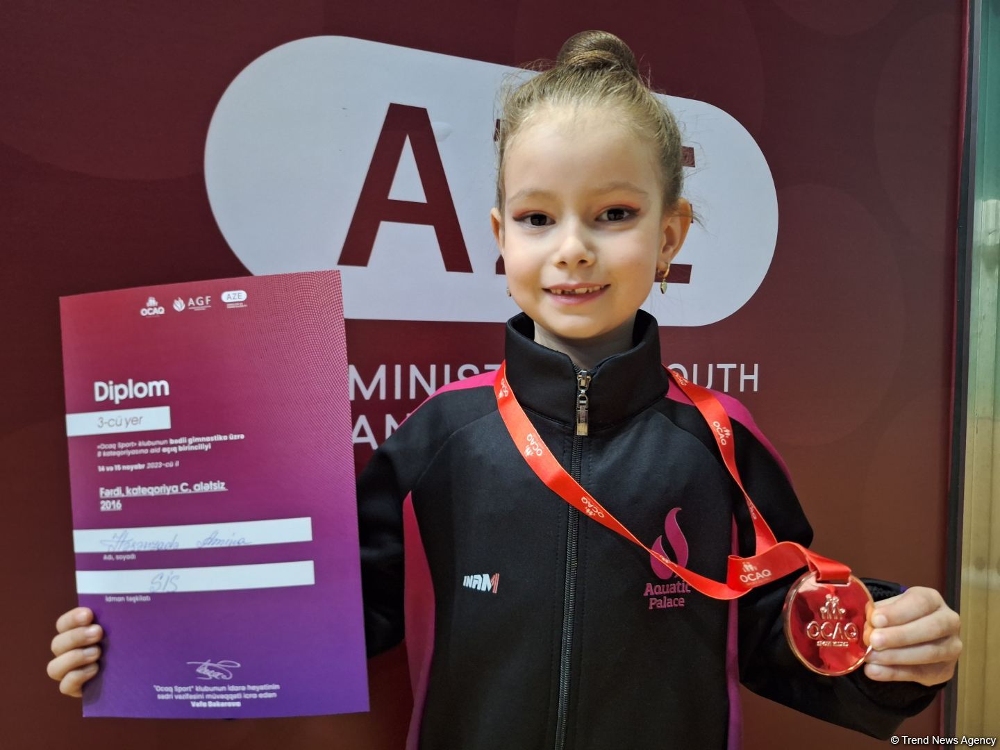Bronze medalist in Ojag Sport Club's Open Championship shares her love of gymnastics