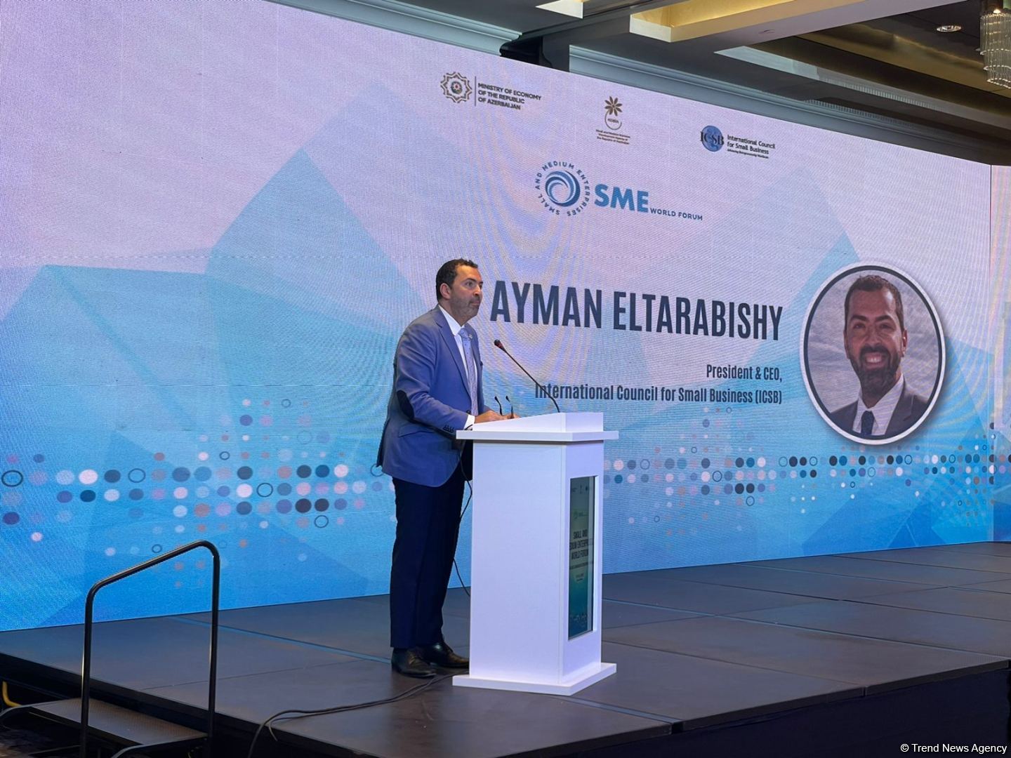 Azerbaijani SMBDA - first collaborator of ICSB in digital transformation, CEO says