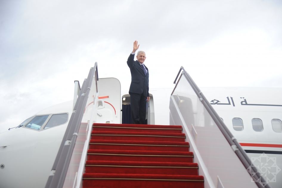 President of Iraq concludes his official visit to Azerbaijan (PHOTO)