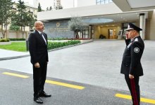 President Ilham Aliyev attends opening of new administrative buildings of State Security Service (PHOTO)