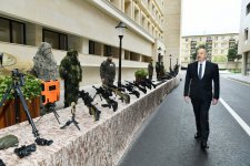 President Ilham Aliyev attends opening of new administrative buildings of State Security Service (PHOTO)