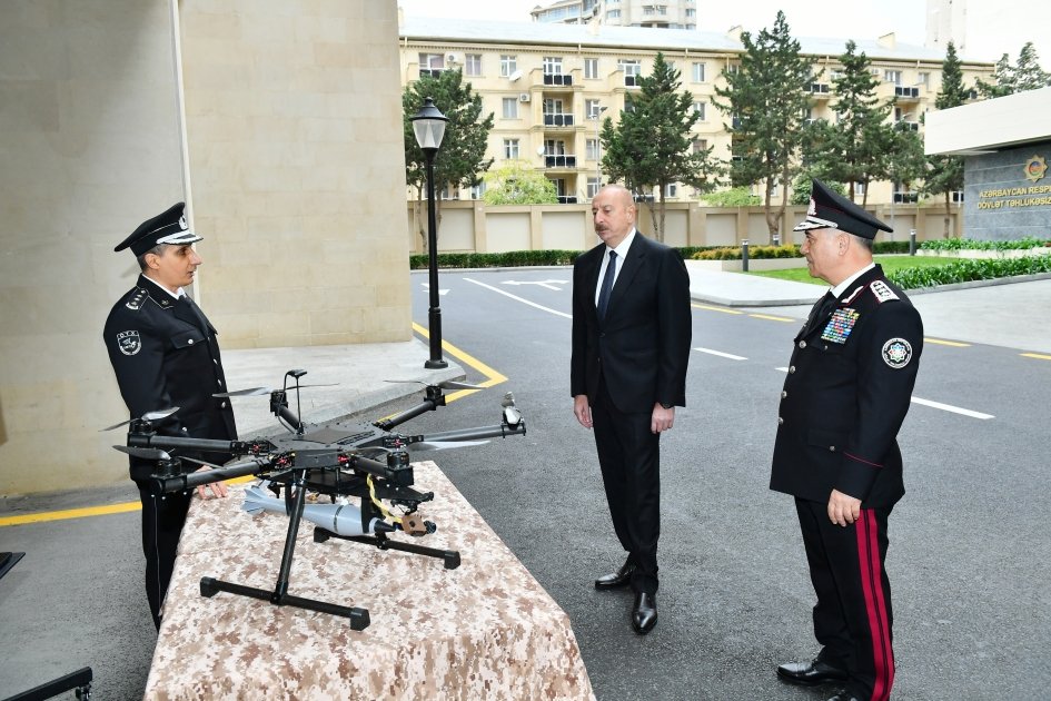President Ilham Aliyev attends opening of new administrative buildings of State Security Service (PHOTO)