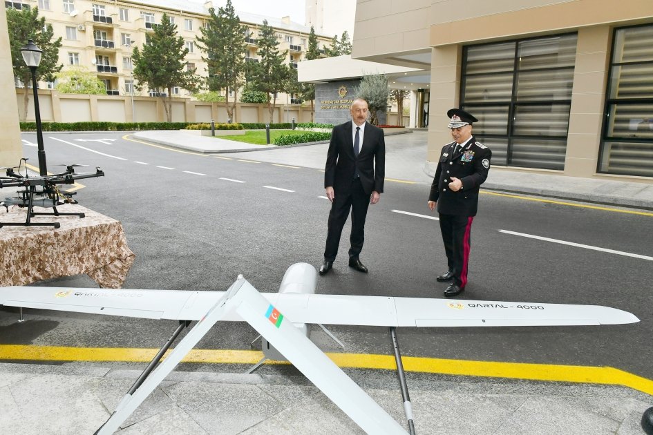 President Ilham Aliyev attends opening of new administrative buildings of State Security Service (PHOTO)