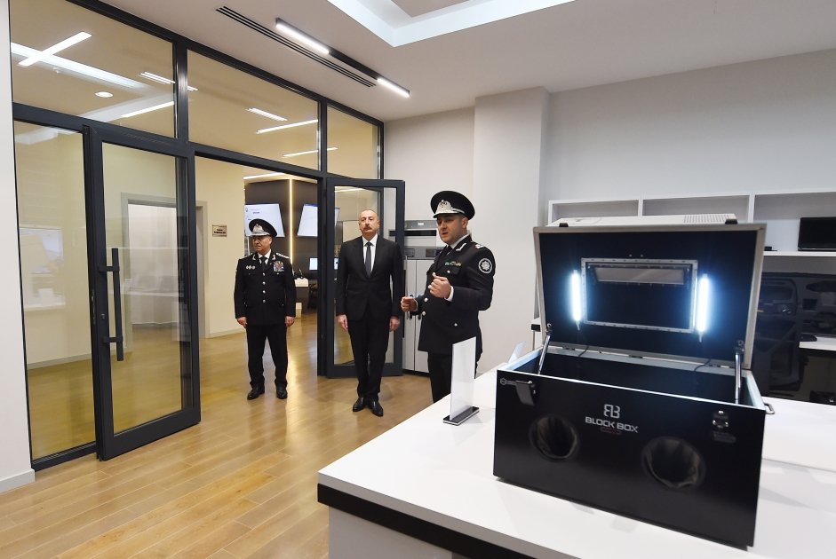 President Ilham Aliyev attends opening of new administrative buildings of State Security Service (PHOTO)