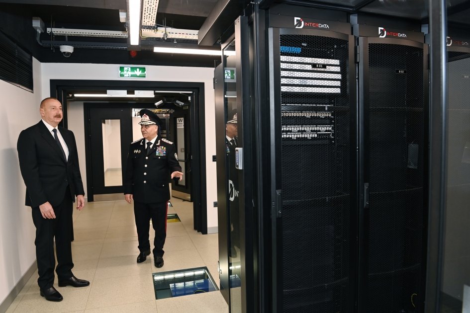 President Ilham Aliyev attends opening of new administrative buildings of State Security Service (PHOTO)
