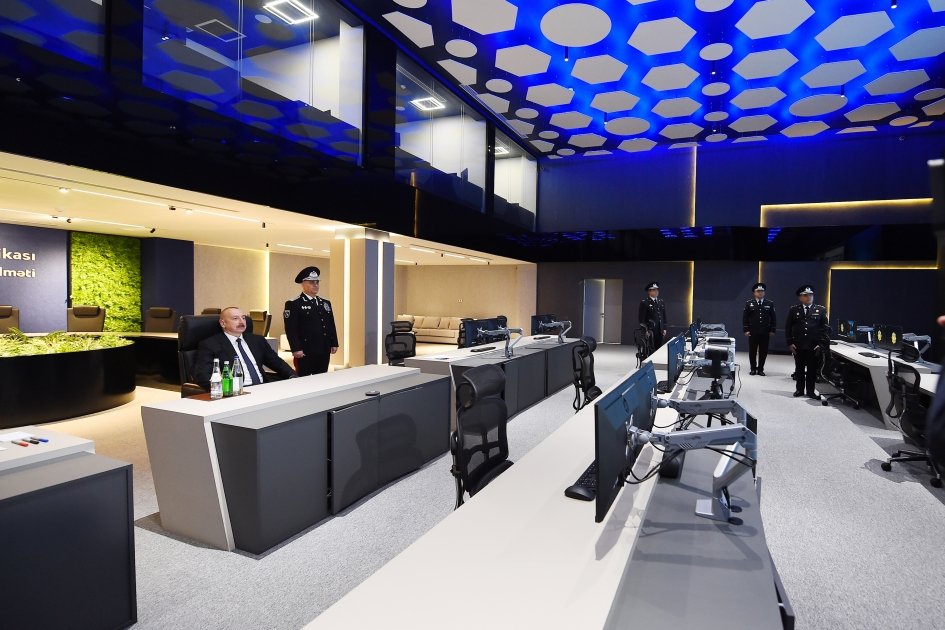 President Ilham Aliyev attends opening of new administrative buildings of State Security Service (PHOTO)