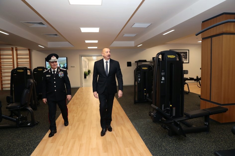 President Ilham Aliyev attends opening of new administrative buildings of State Security Service (PHOTO)