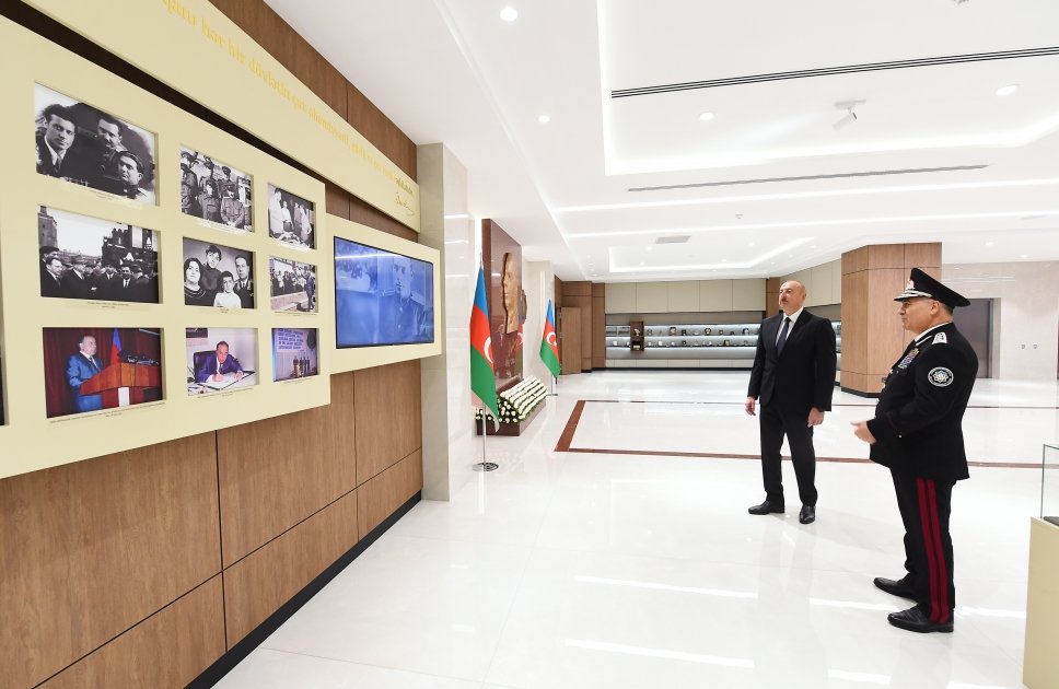 President Ilham Aliyev attends opening of new administrative buildings of State Security Service (PHOTO)