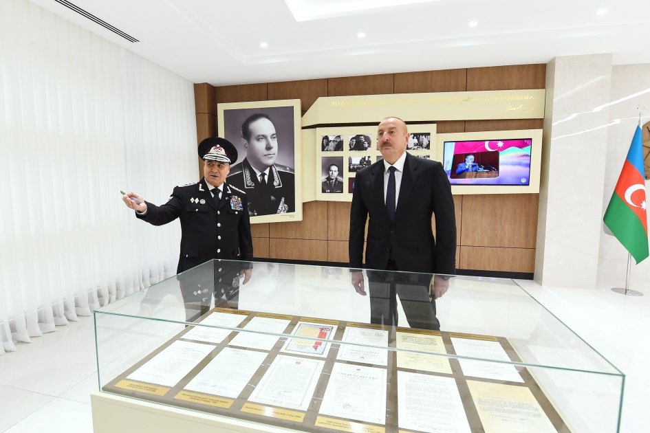 President Ilham Aliyev attends opening of new administrative buildings of State Security Service (PHOTO)