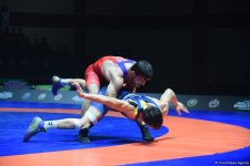 Azerbaijani wrestlers claim five more world medals in Baku (PHOTO)