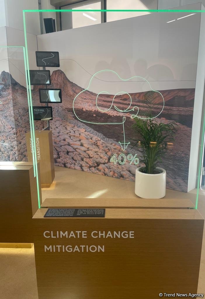 A look at Azerbaijan's pavilion at COP28 UAE (PHOTO)