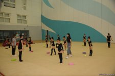 Young gymnasts from Azerbaijan's Kurdamir, Shirvan training in Baku (PHOTO)